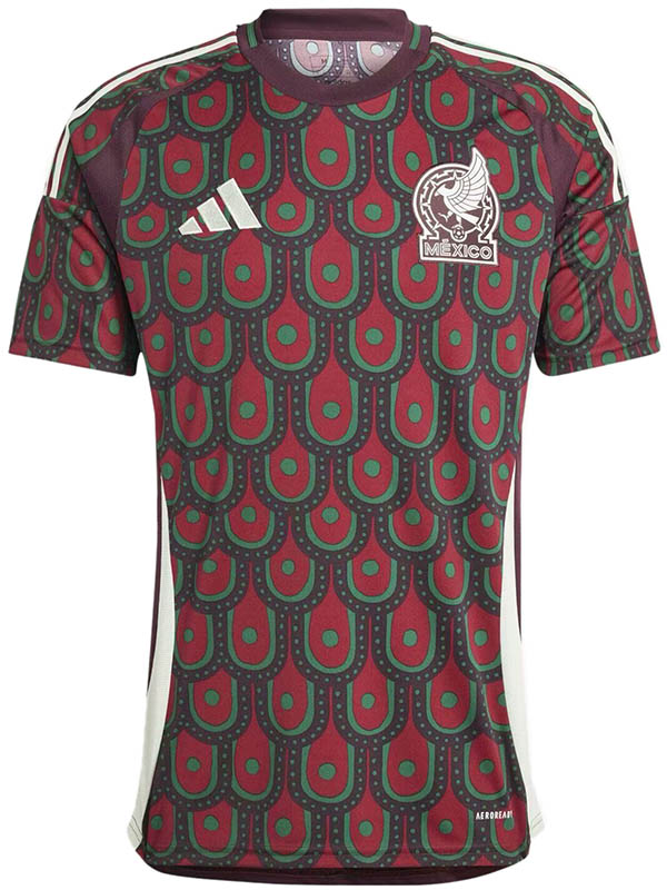 Mexico maillot domicile uniforme de football premier kit de football pour hommes hauts maillot de sport 2024-2025